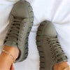 New women's high shoes canvas cuffs thick women's casual sneakers shoes Zapatillas de deporte women's shoes